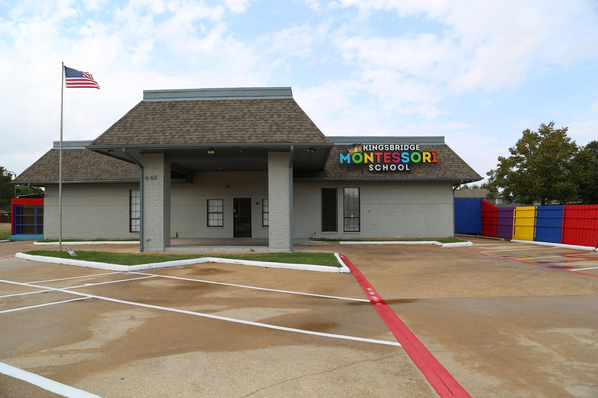 Children exploring Montessori materials at Kingsbridge Montessori Garland campus