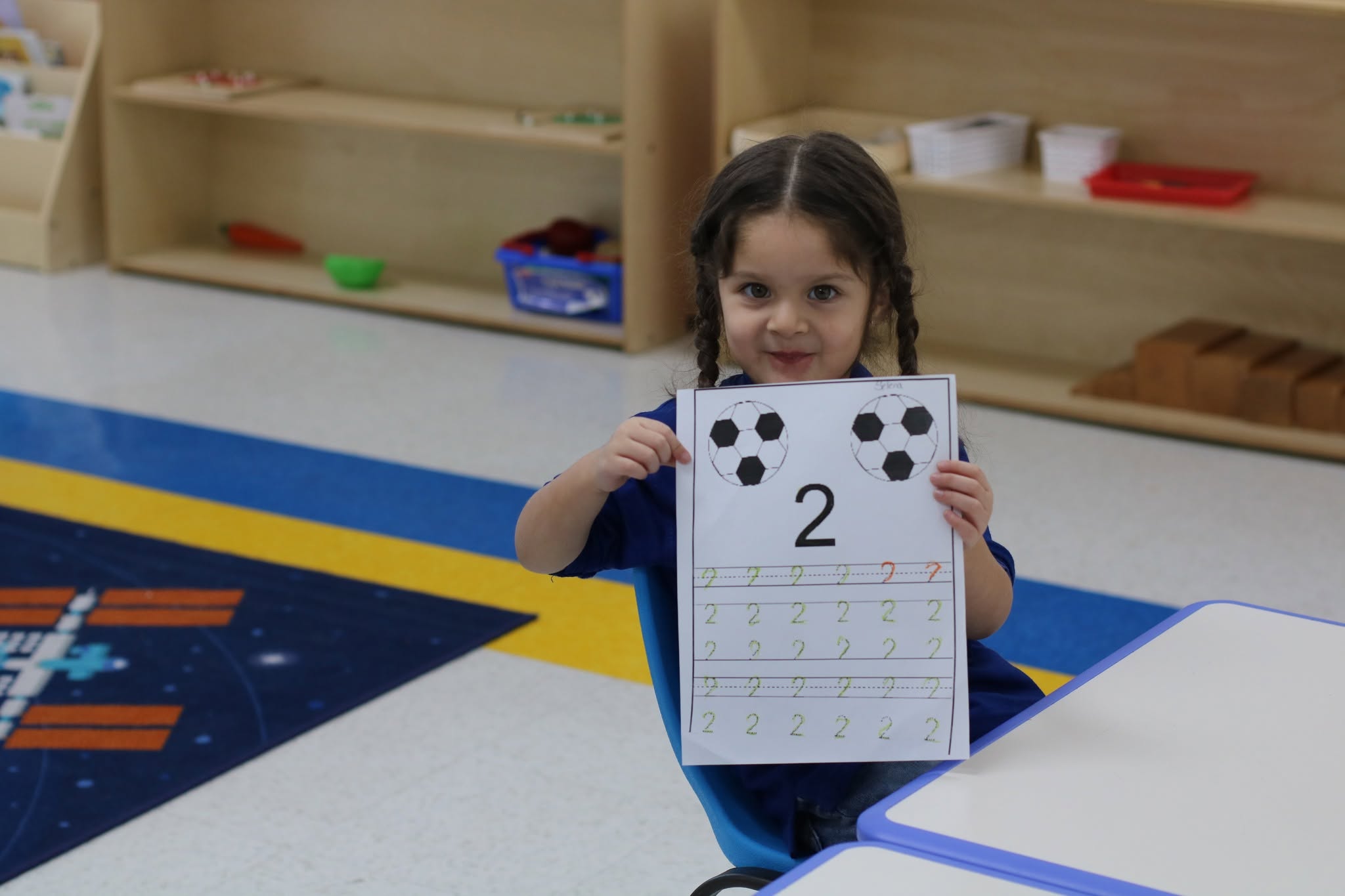 Pre-Primary Program classroom at Kingsbridge Montessori