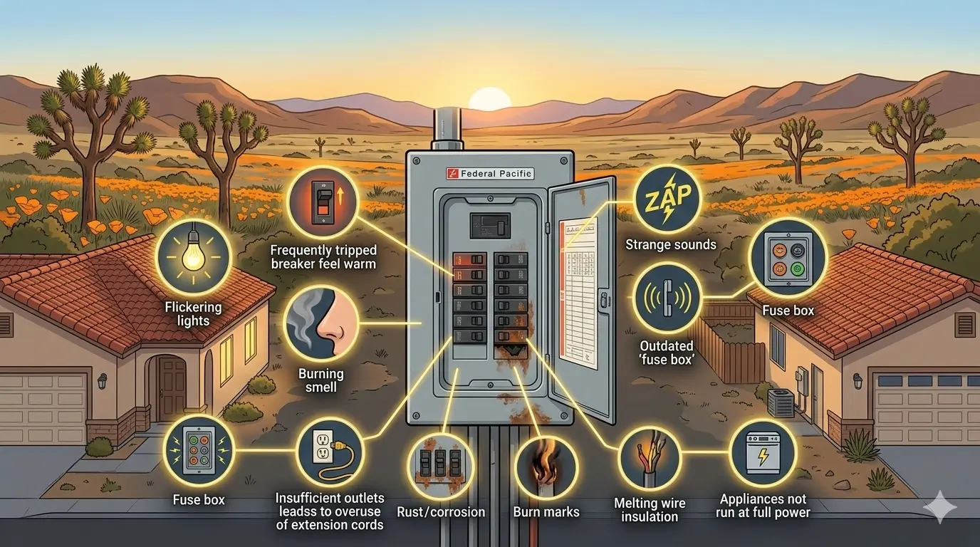 10 Signs You Need an Electrical Panel Upgrade in Palmdale 10 Signs You Need an Electrical Panel Upgrade in Palmdale