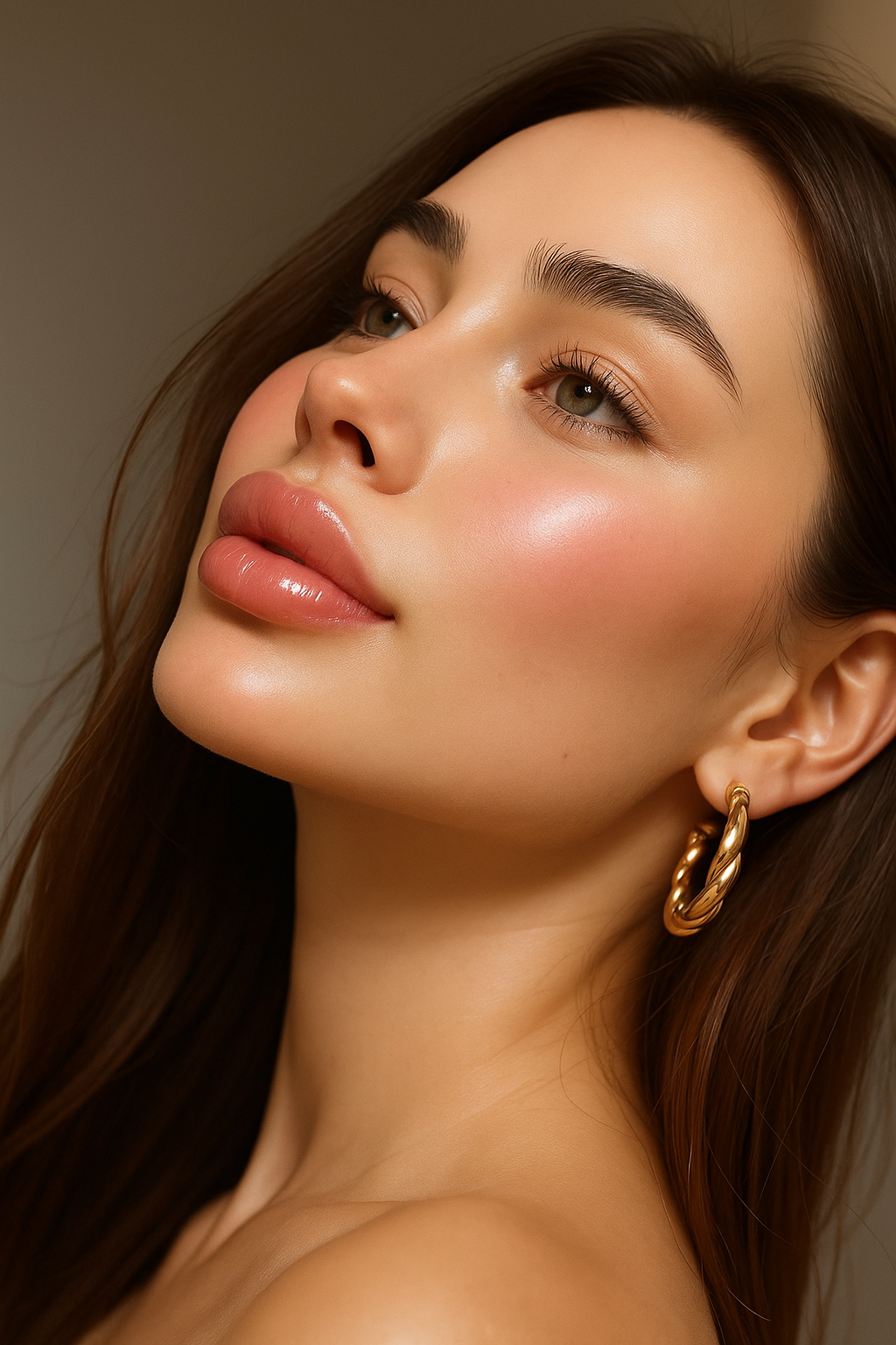 Promoción estética de perfilado de nariz y aumento de labios en Clínica Colombiana, tratamiento con ácido hialurónico para resultados armónicos