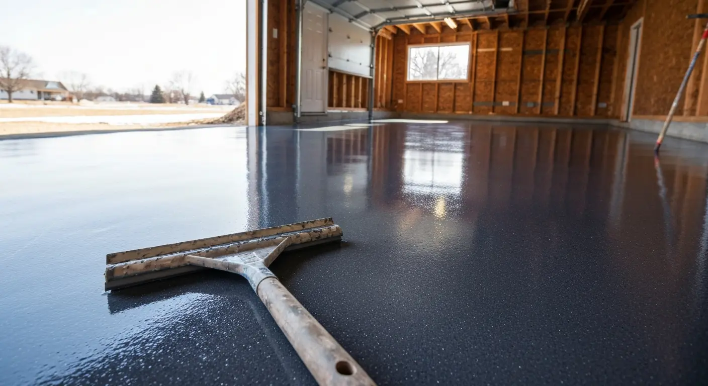 Garage floor epoxy service