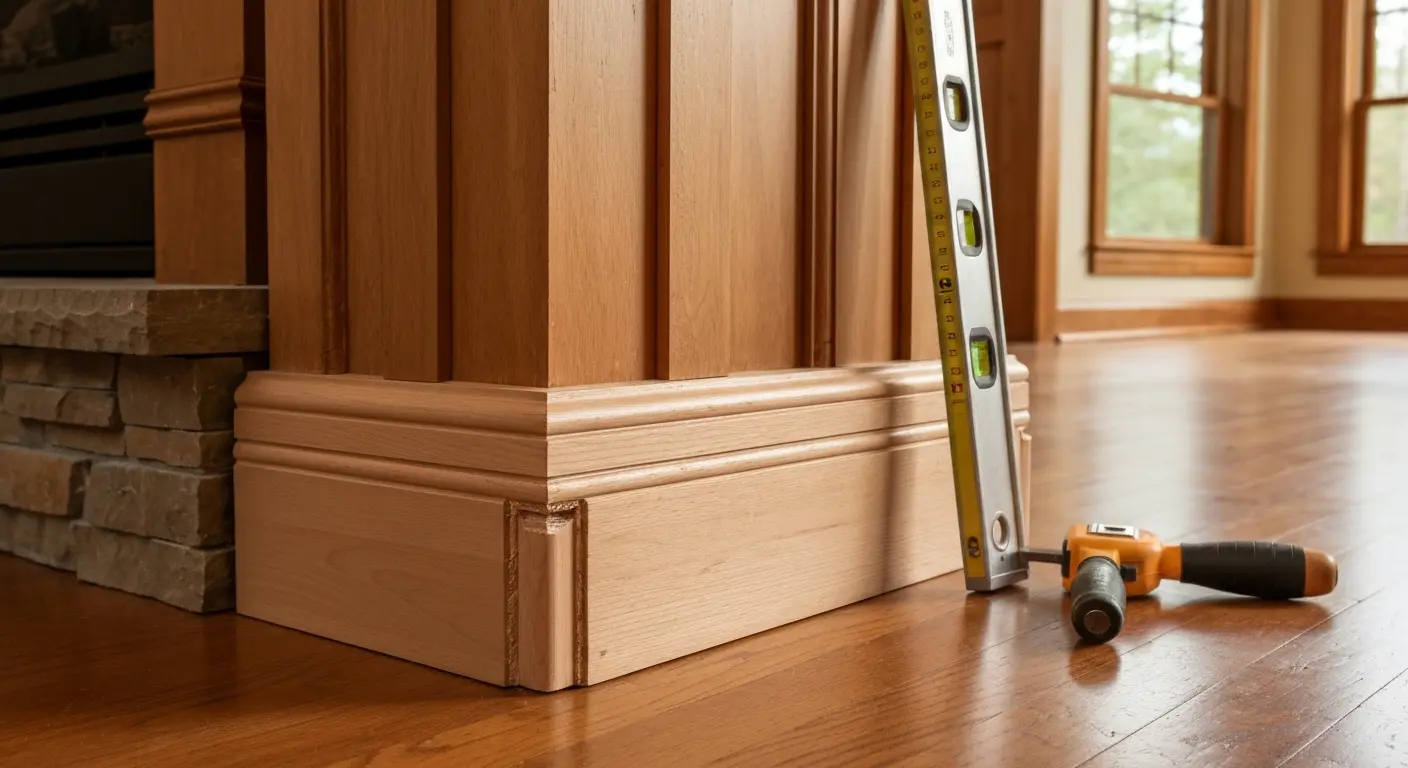 Custom trim carpentry details