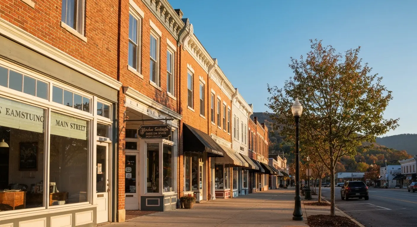 Waynesville NC downtown main street