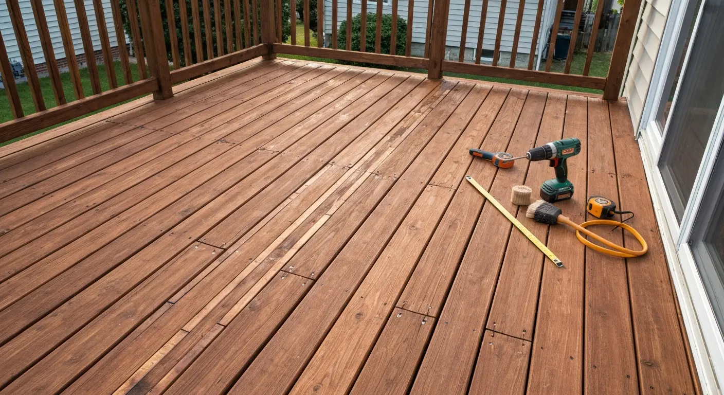 Deck repair and maintenance