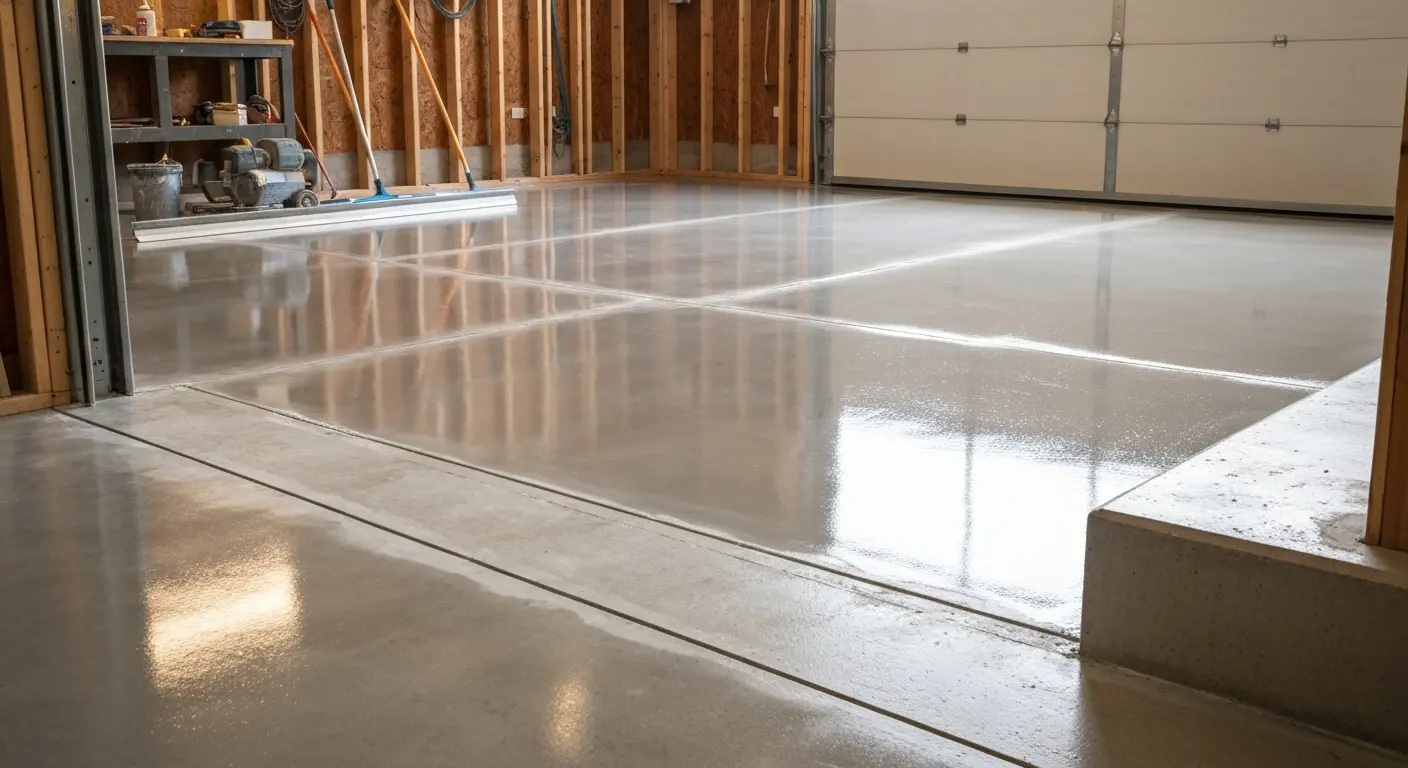 Garage epoxy floor