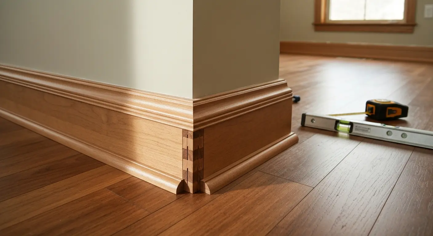 Custom baseboard installation