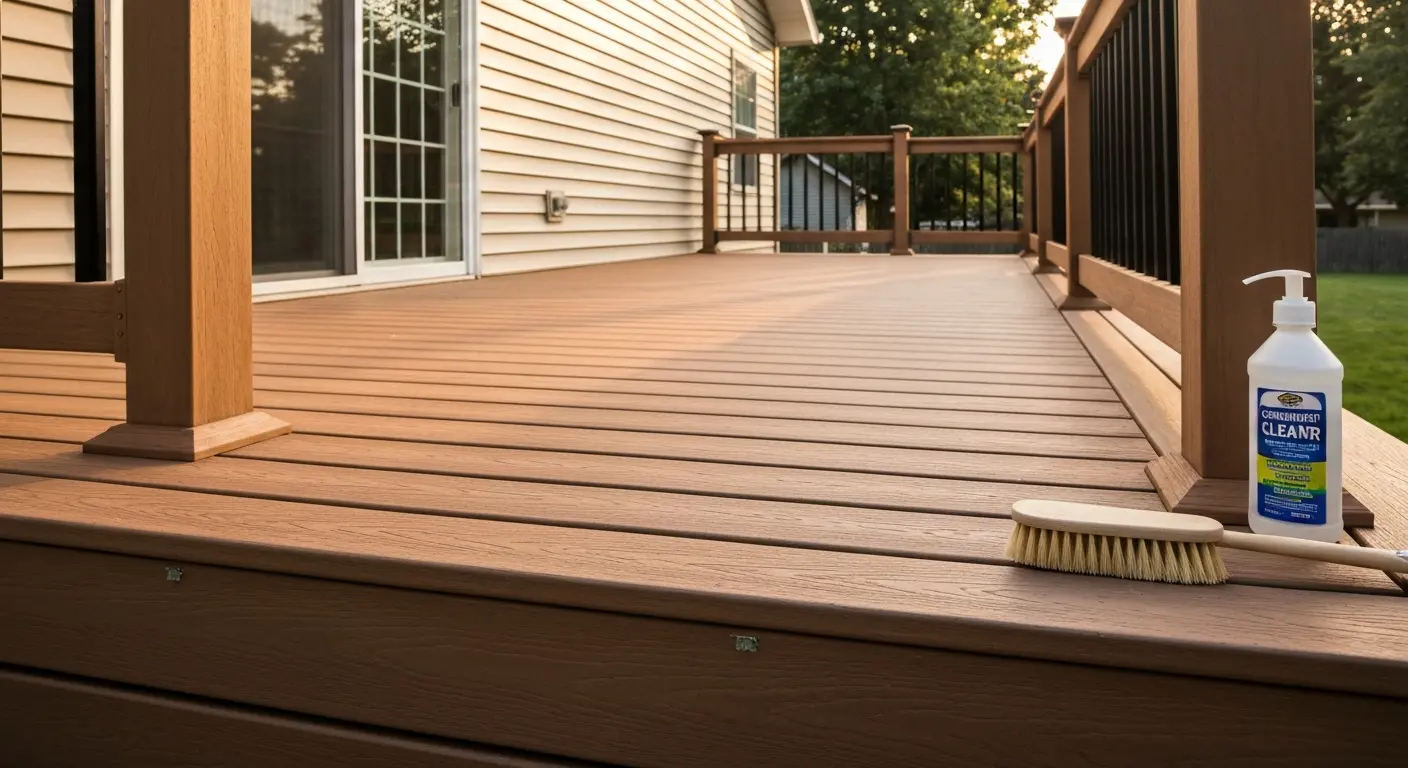 Composite deck in Burnsville