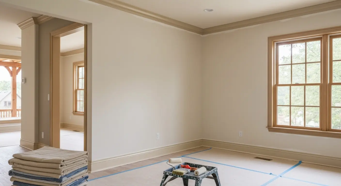 Whole home interior painting