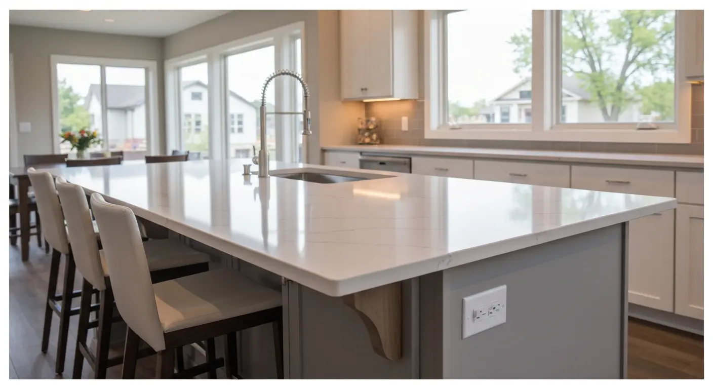Custom kitchen island design