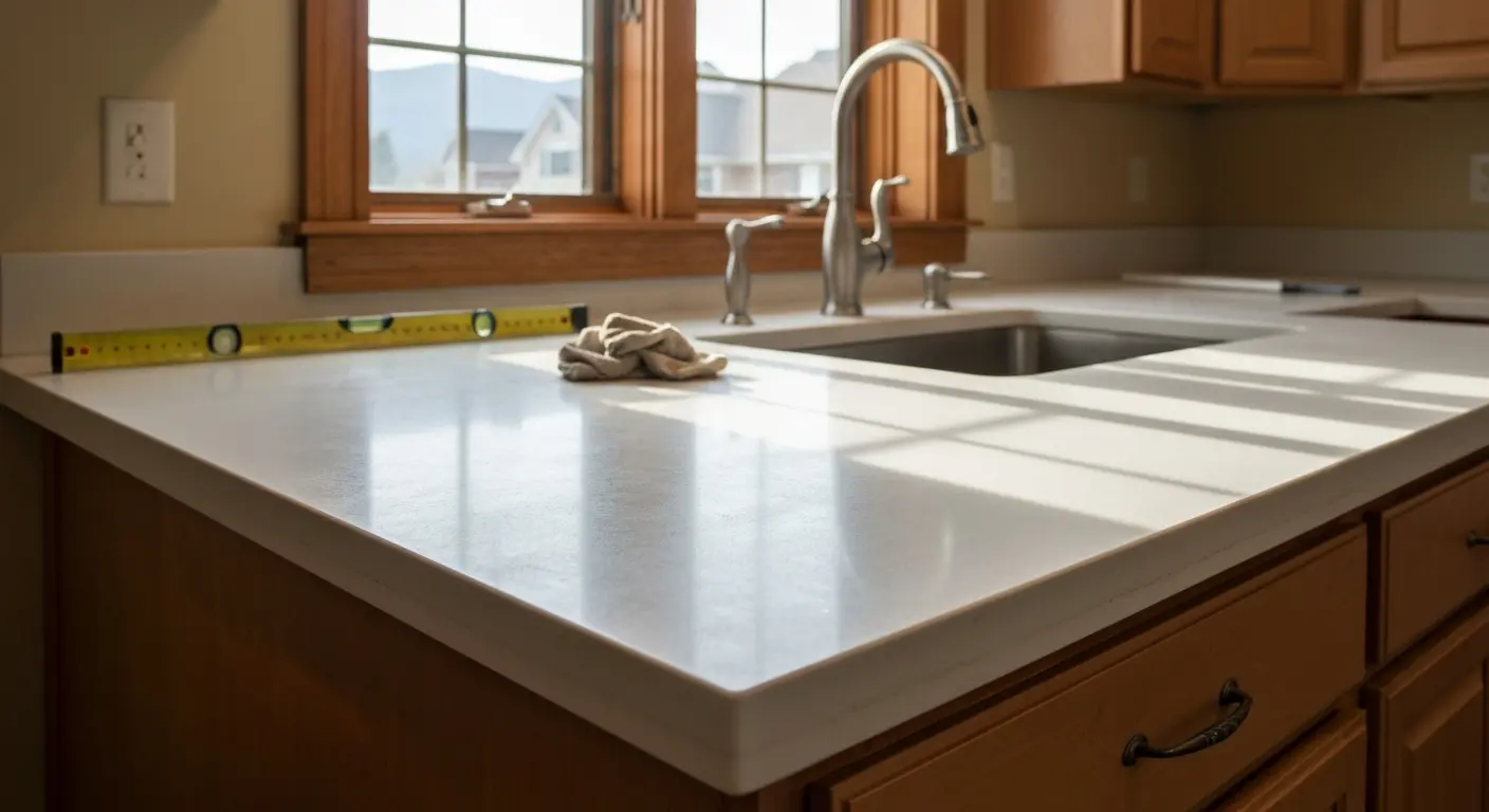 Solid surface countertop