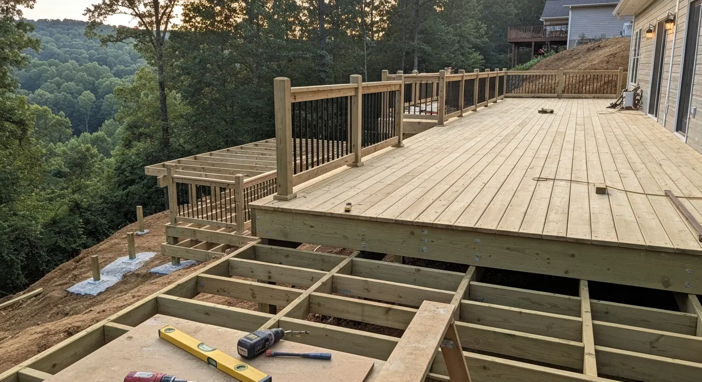 Custom deck construction