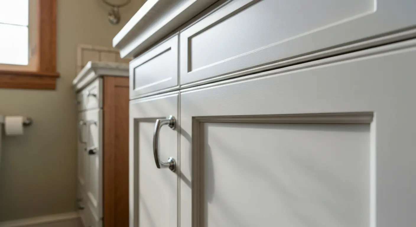 Cabinet hardware and finishes