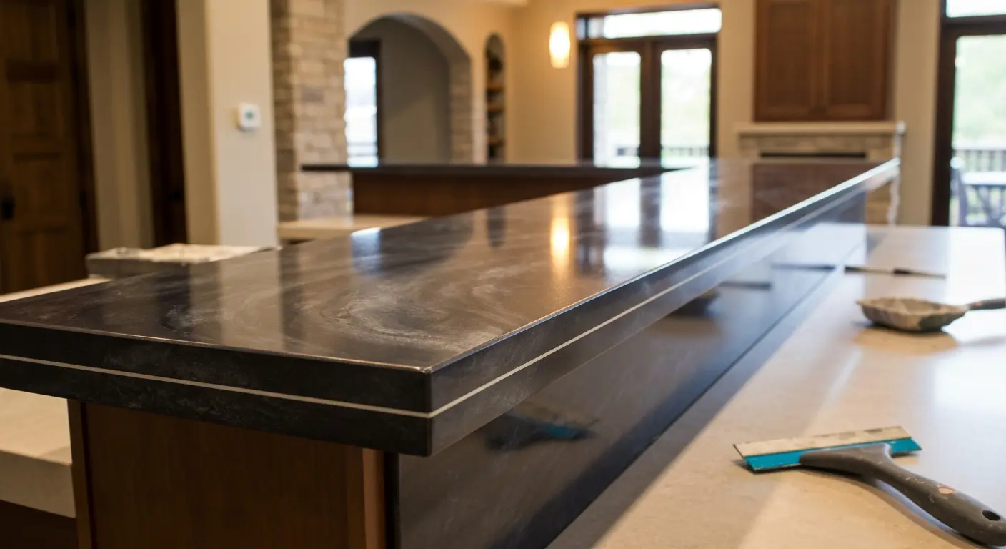 Bar top surface