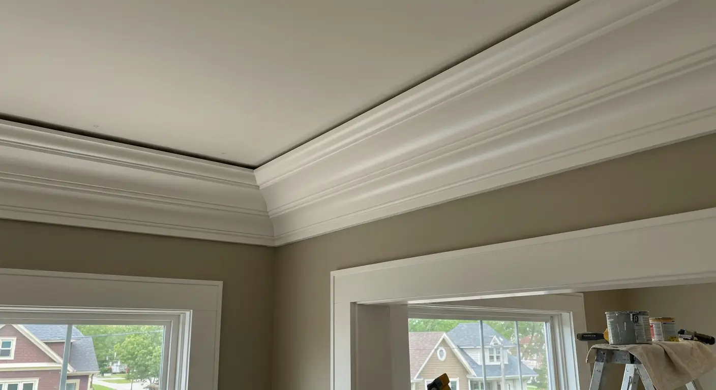 Crown molding installation
