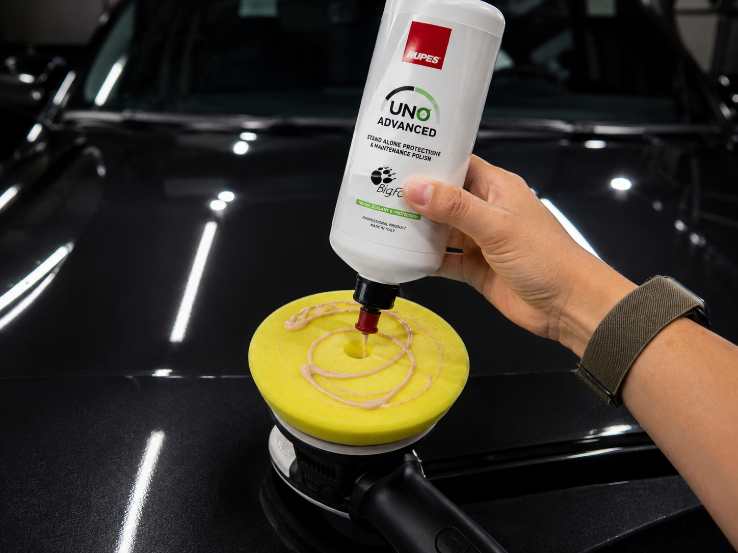 One-step polish with RUPES