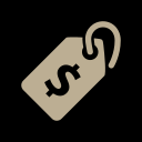 Transparent pricing icon showing clear and honest roofing costs