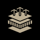 Durable roofing materials icon designed for long-lasting protection