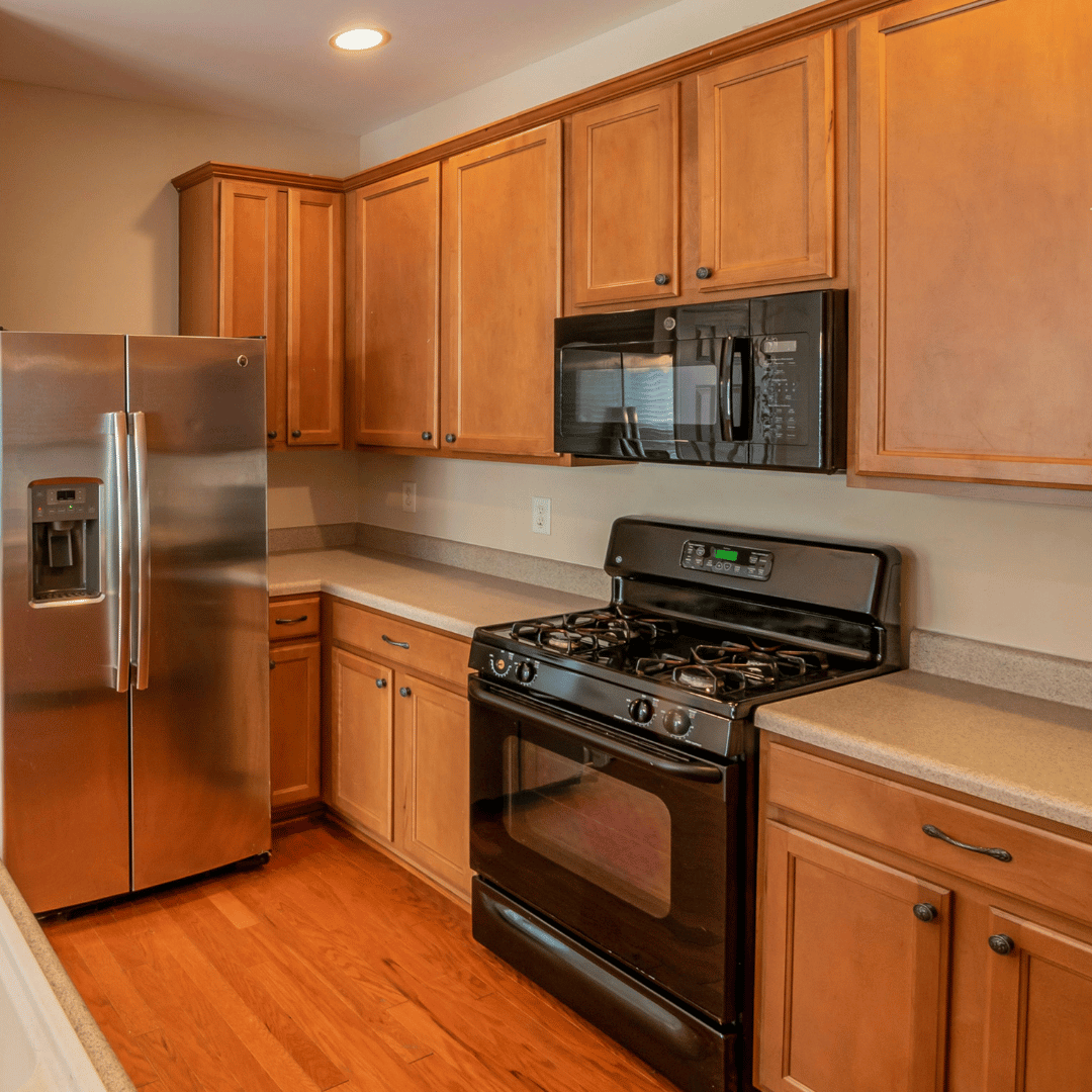 Professional kitchen cabinet spraying by Diamond Spraying