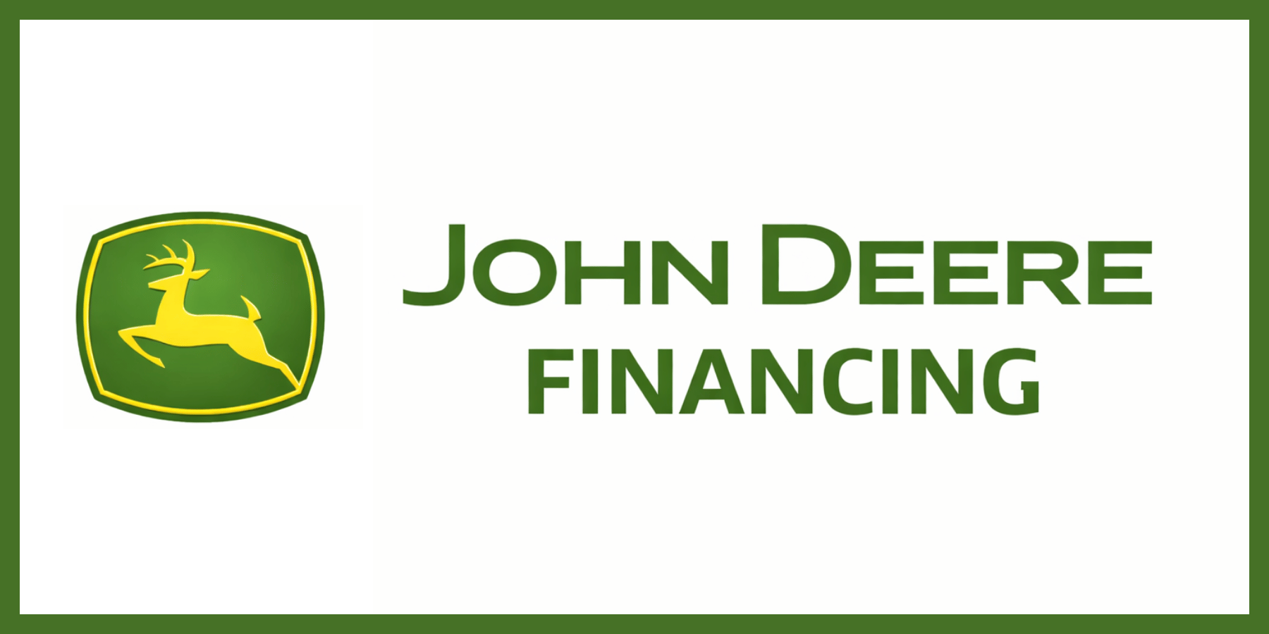 John Deere Financial agricultural equipment and input financing partner