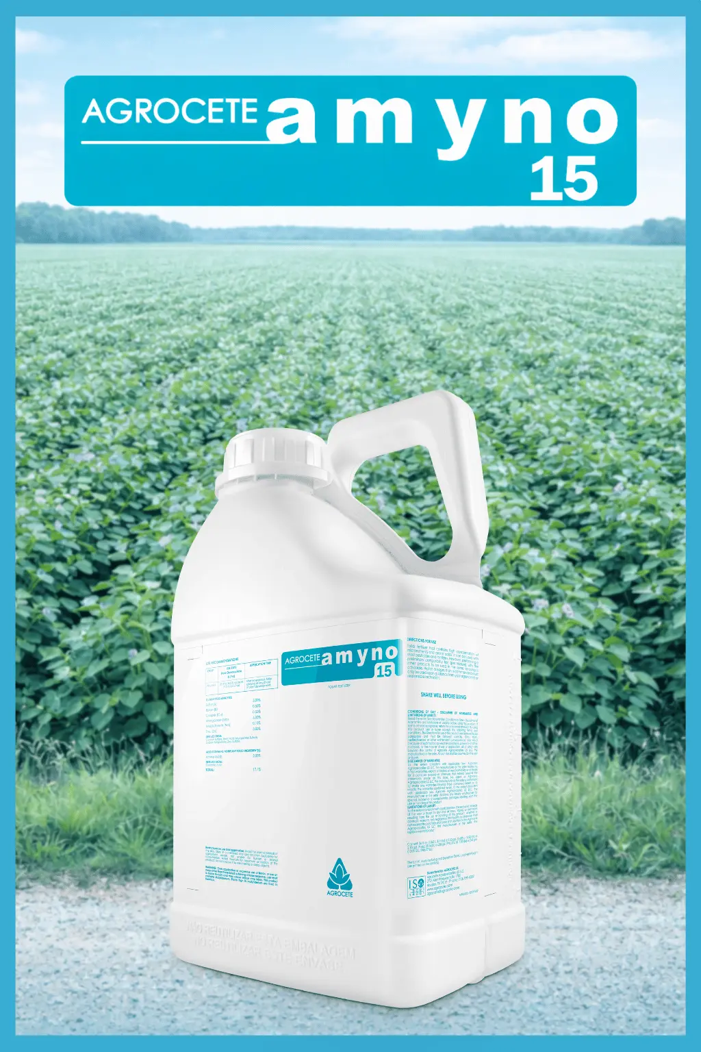 Agrocete Amyno 15 micronutrient foliar fertilizer product