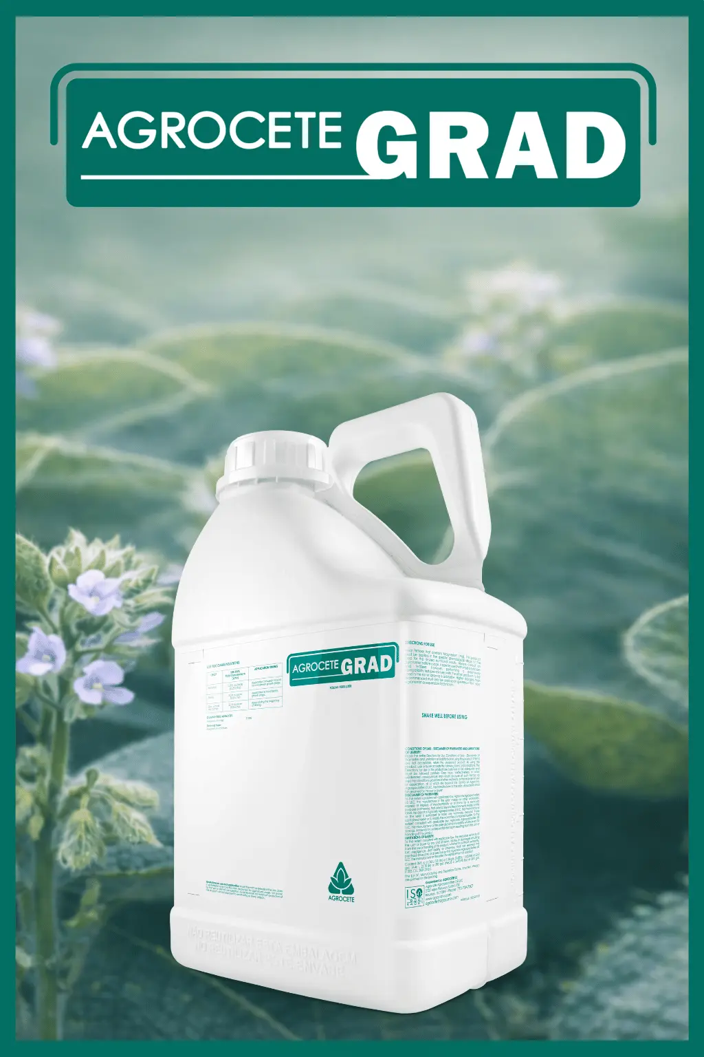 Agrocete GRAD branching foliar fertilizer product