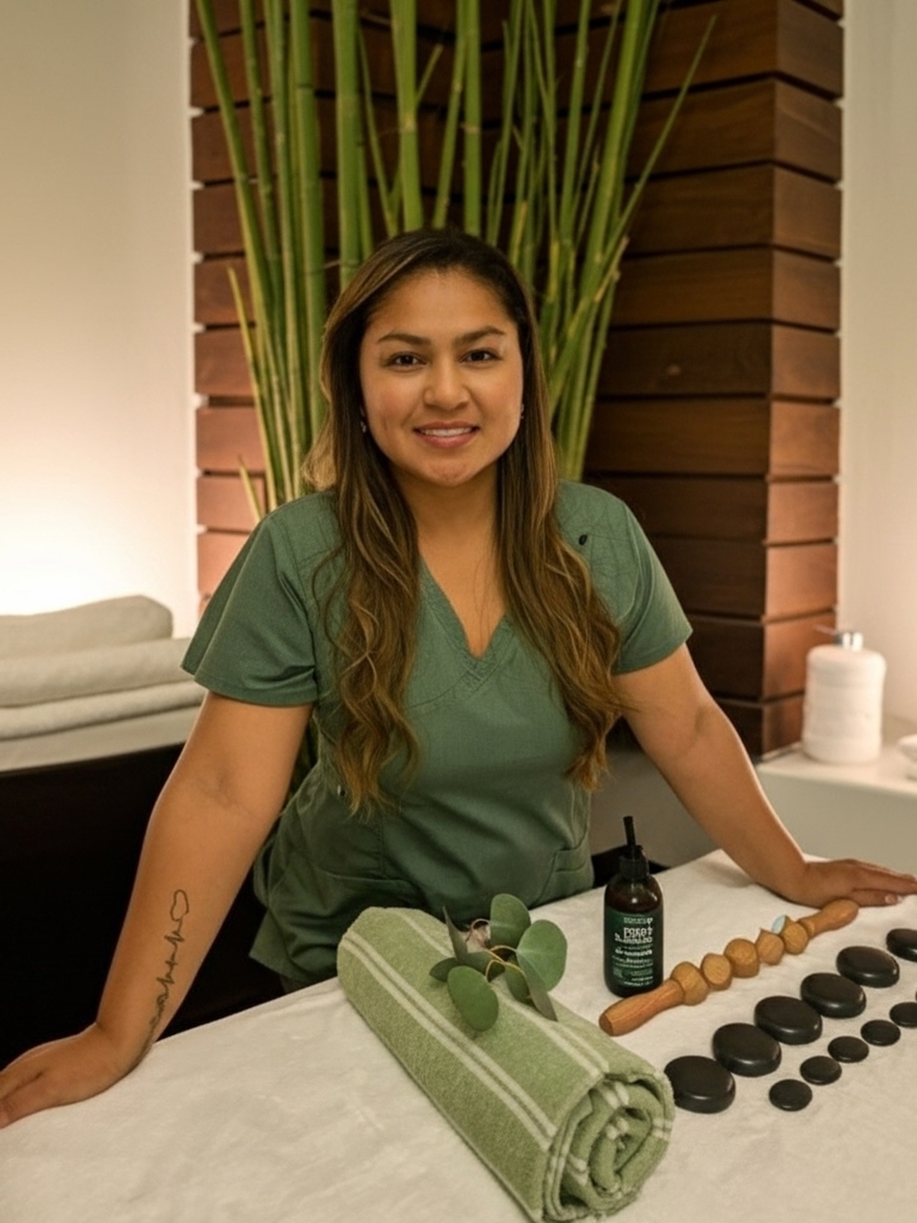 Sandy, owner of Serenity Touch by Sandy