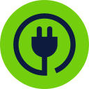 Wiring icon representing replacement of frayed or outdated electrical wiring