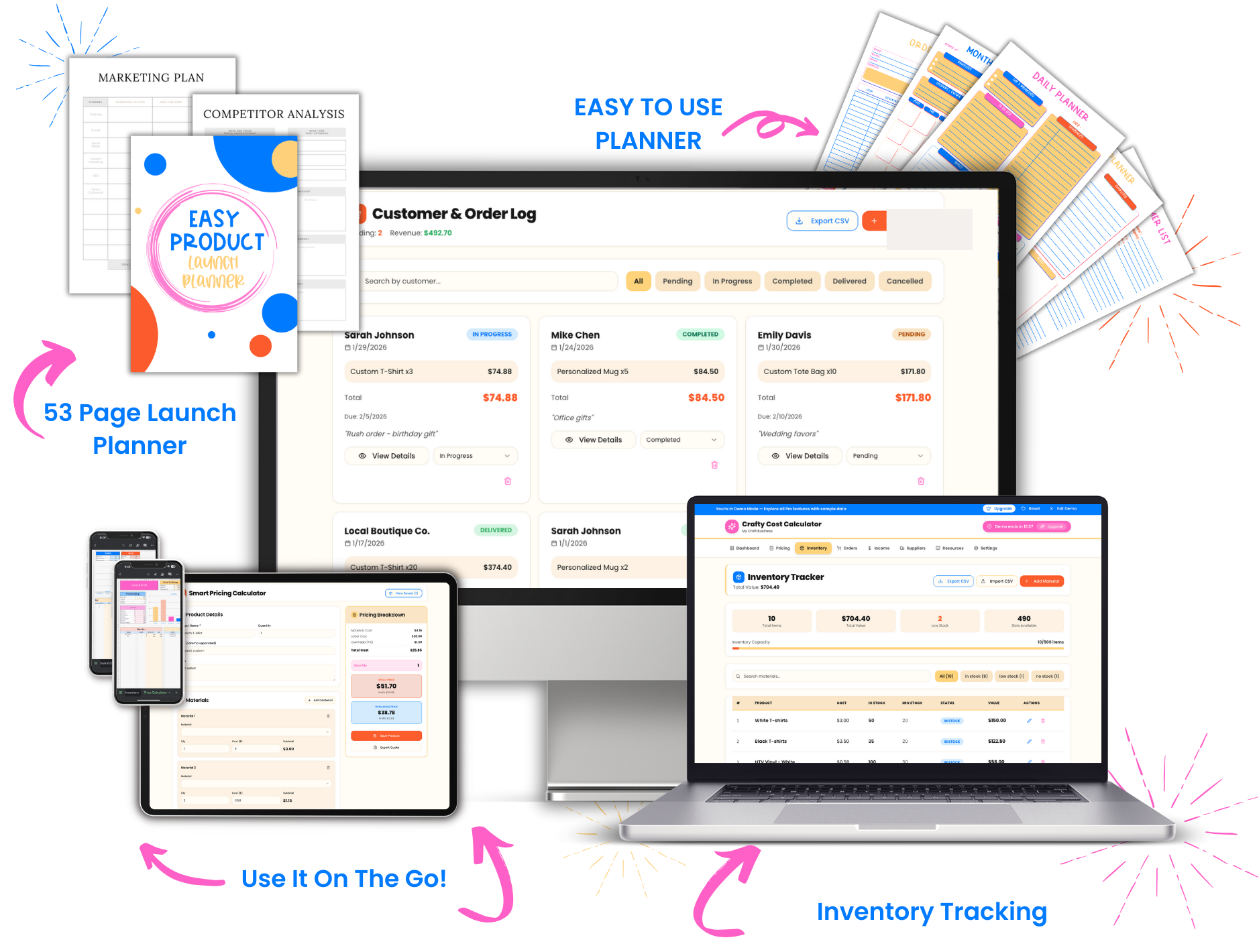 See how the Crafty Cost Calculator works