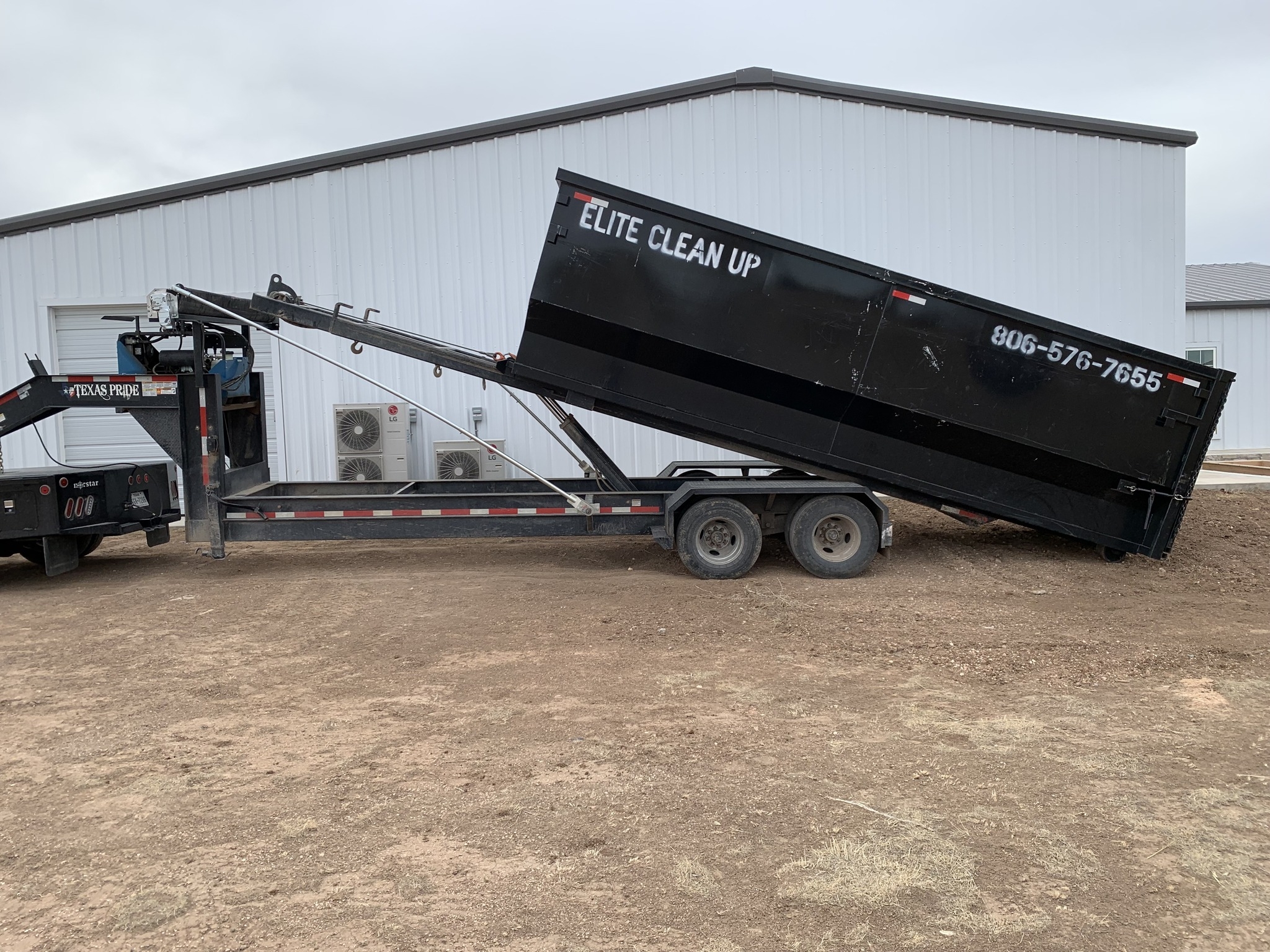 Elite Cleanup Dumpster Delivery 3