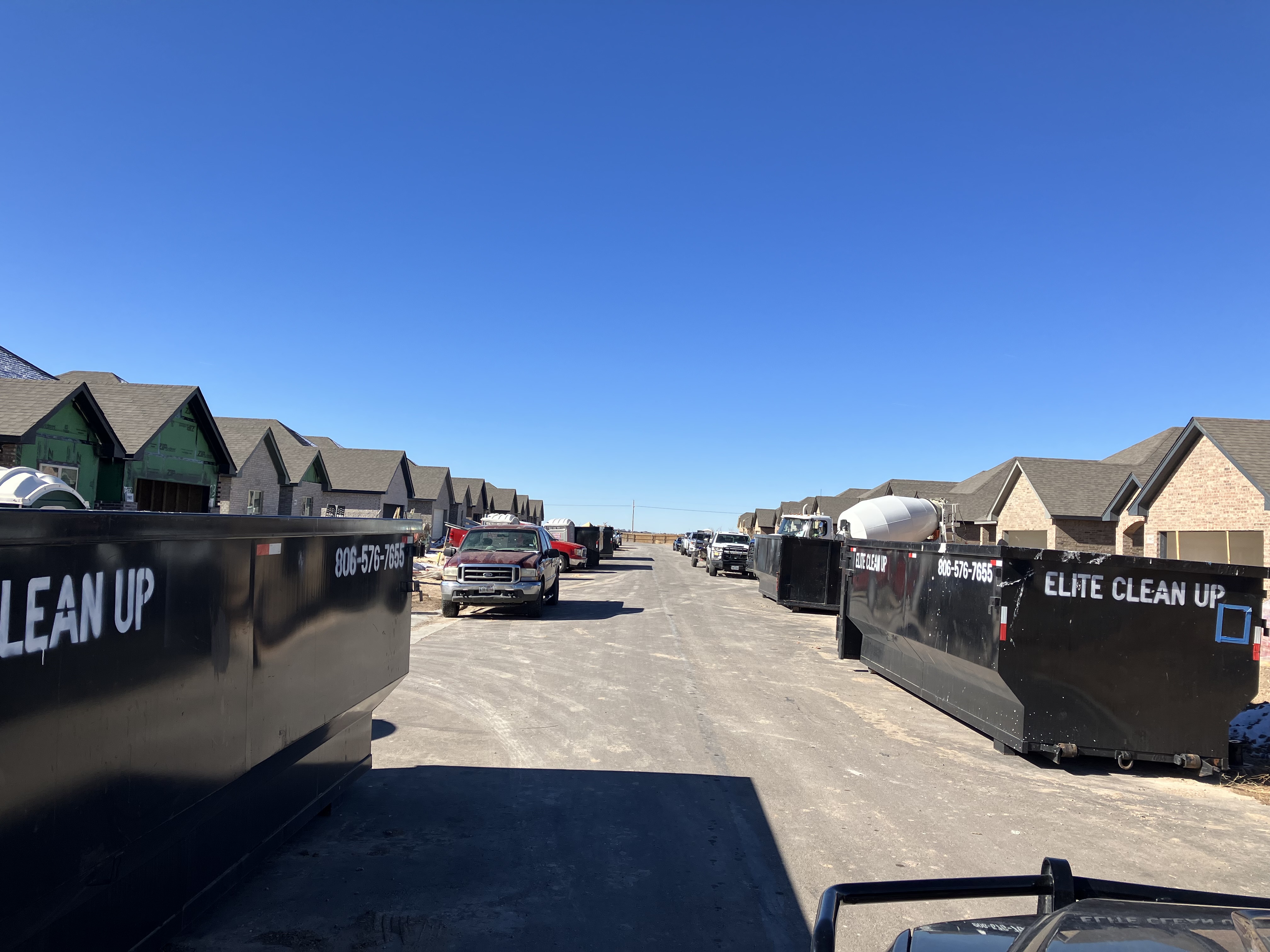 Elite Cleanup Dumpster Delivery 1