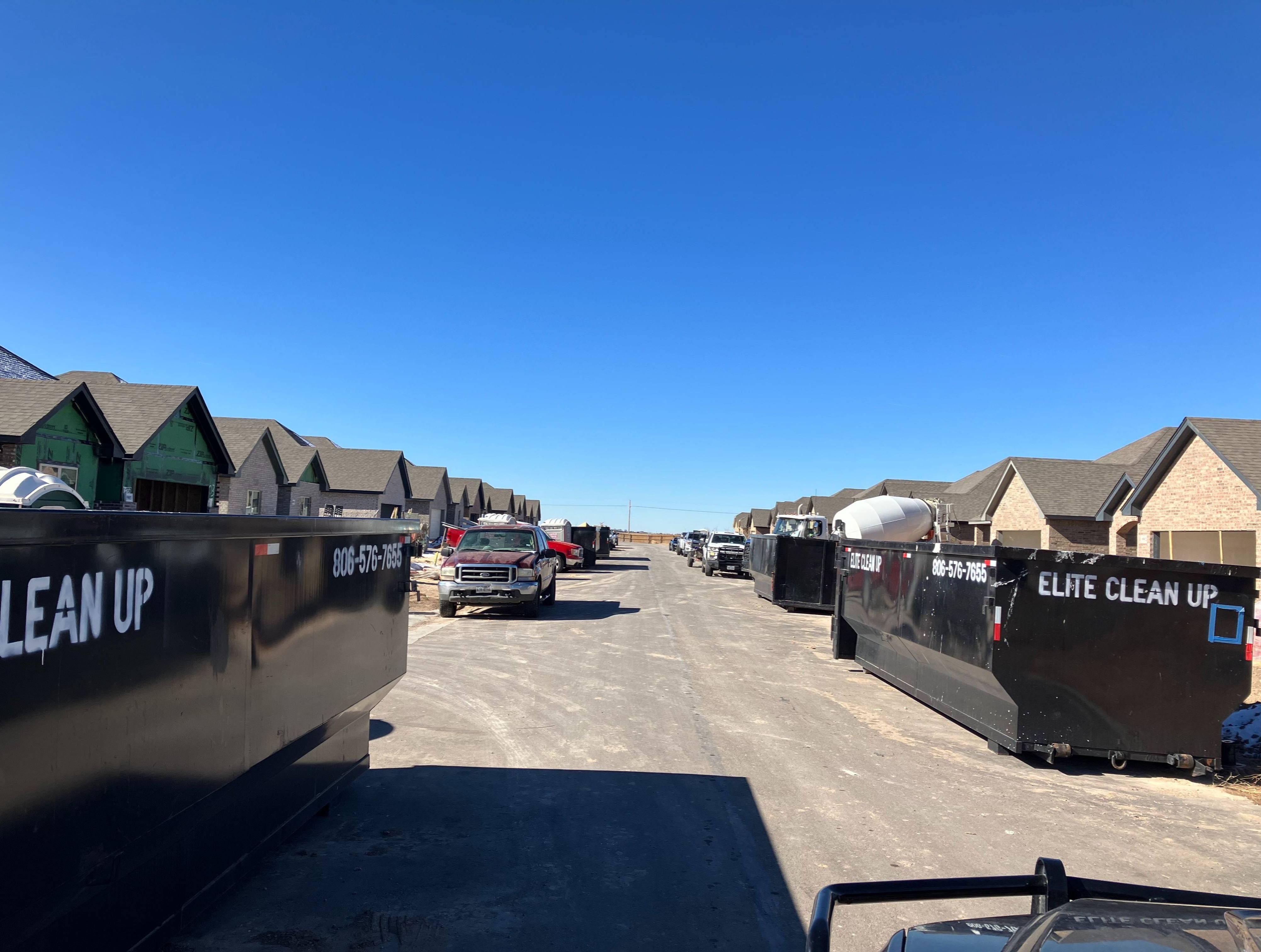 Elite Cleanup Dumpster Delivery 9