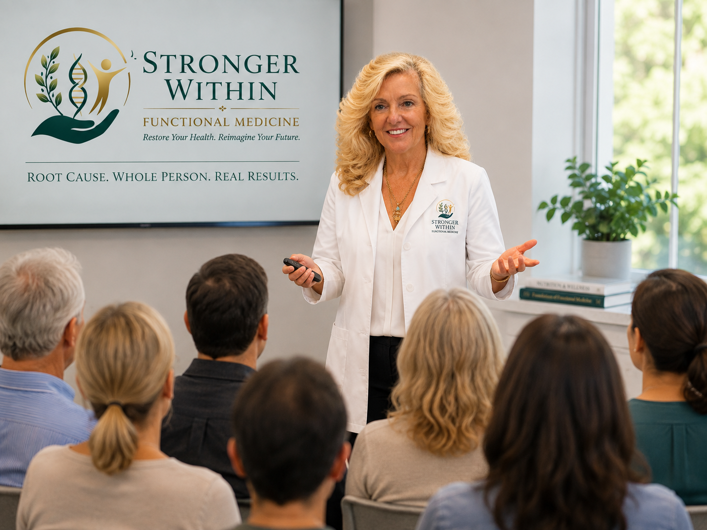 About Patricia Mezzina DBA Stronger Within Functional Medicine