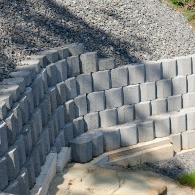 Concrete foundation in Nassau County