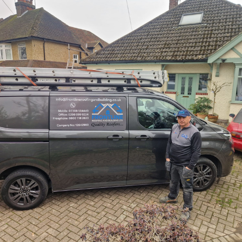 John O'Reilly, owner of Frontline Roofing & Building Ltd