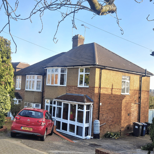 Recent roof project