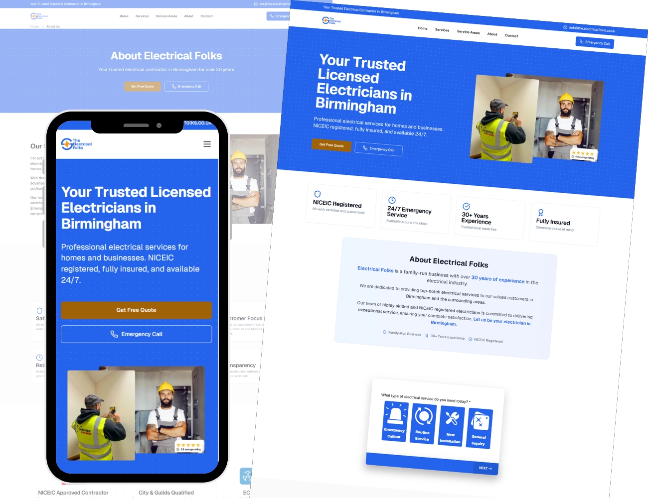 Electrician website