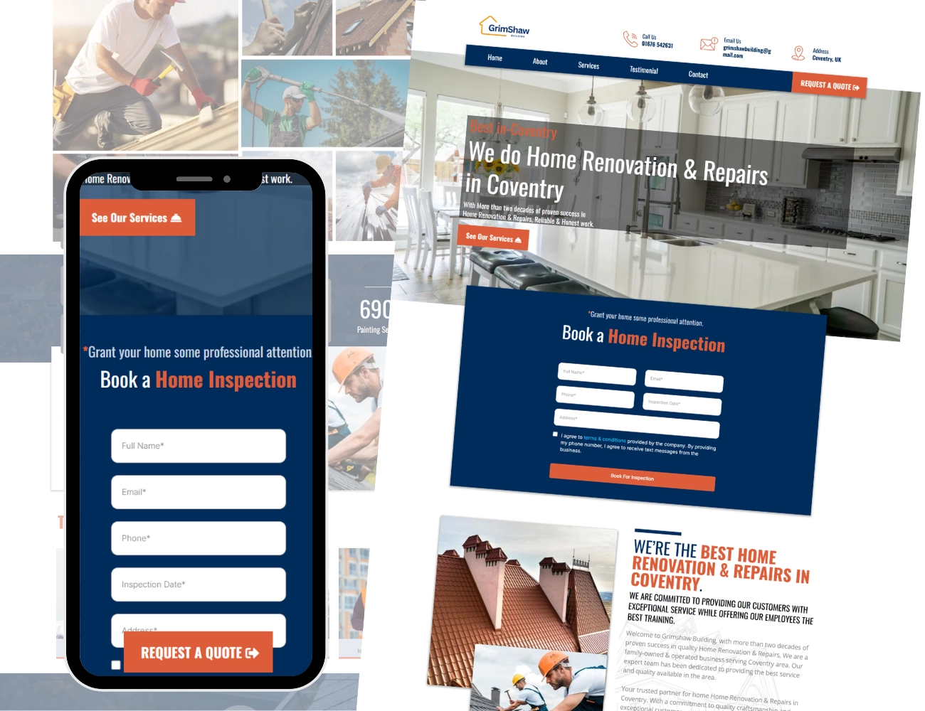 Home renovation website