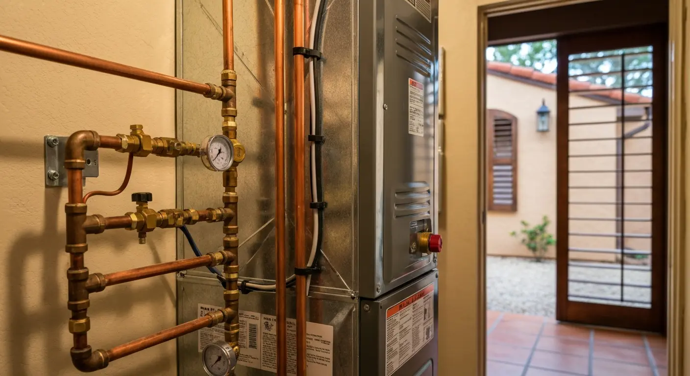Heating system installation