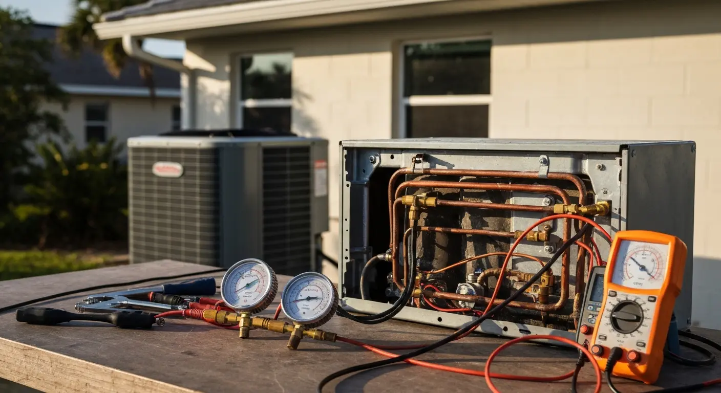 AC repair technician in Crystal River