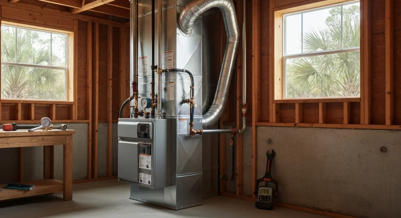 Heating system installation