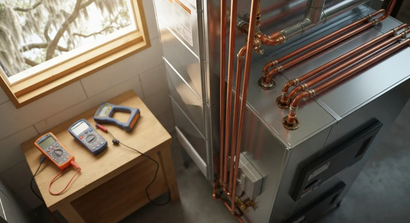 HVAC repair work