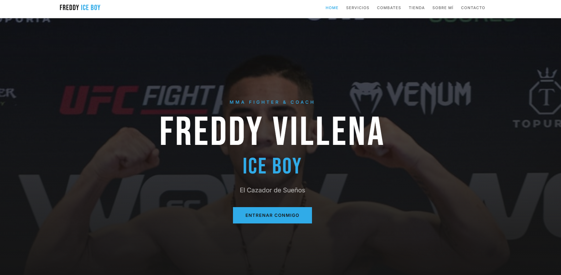 Freddy Villena — Web personal MMA Fighter