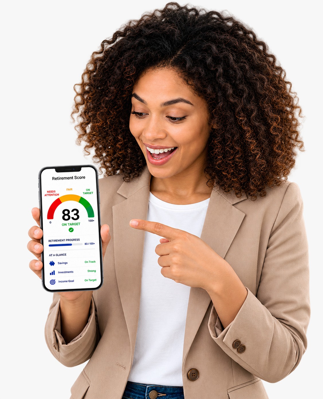 Working professional reviewing financial information