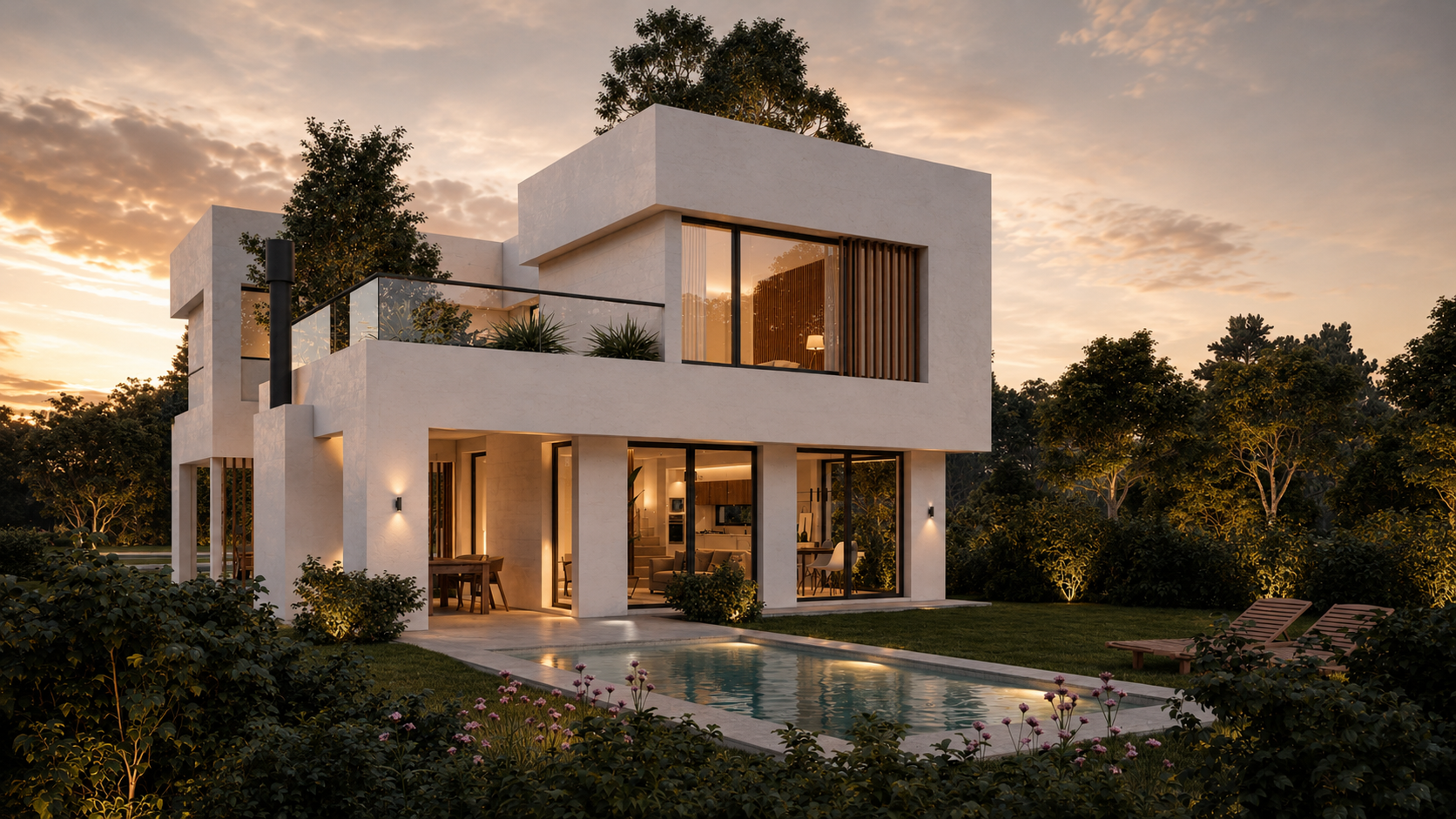 Casa Horizonte, vivienda unifamiliar contemporánea