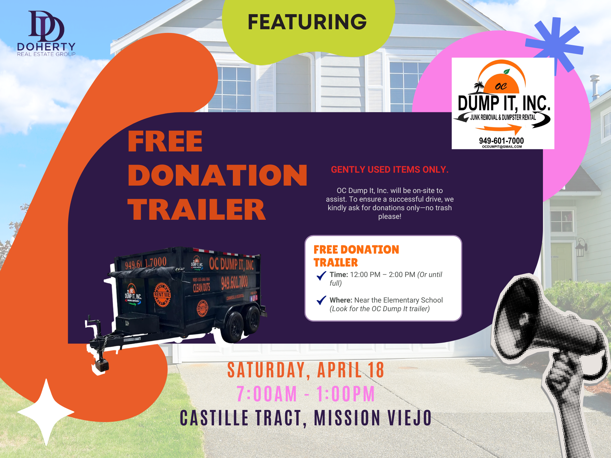 free donation trailer CASTILLE