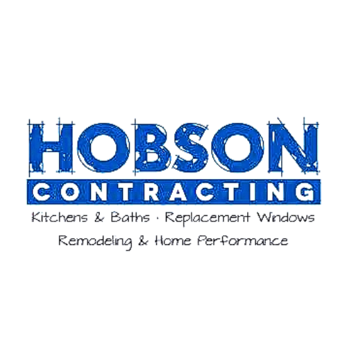 logo for hobson contracting in tupelo ms