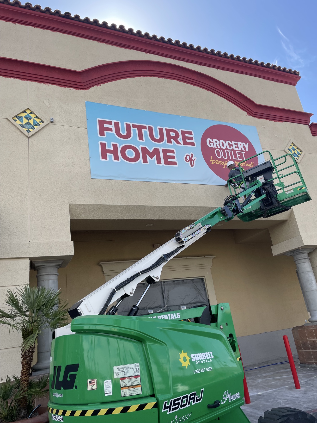 Grocery store build-out
