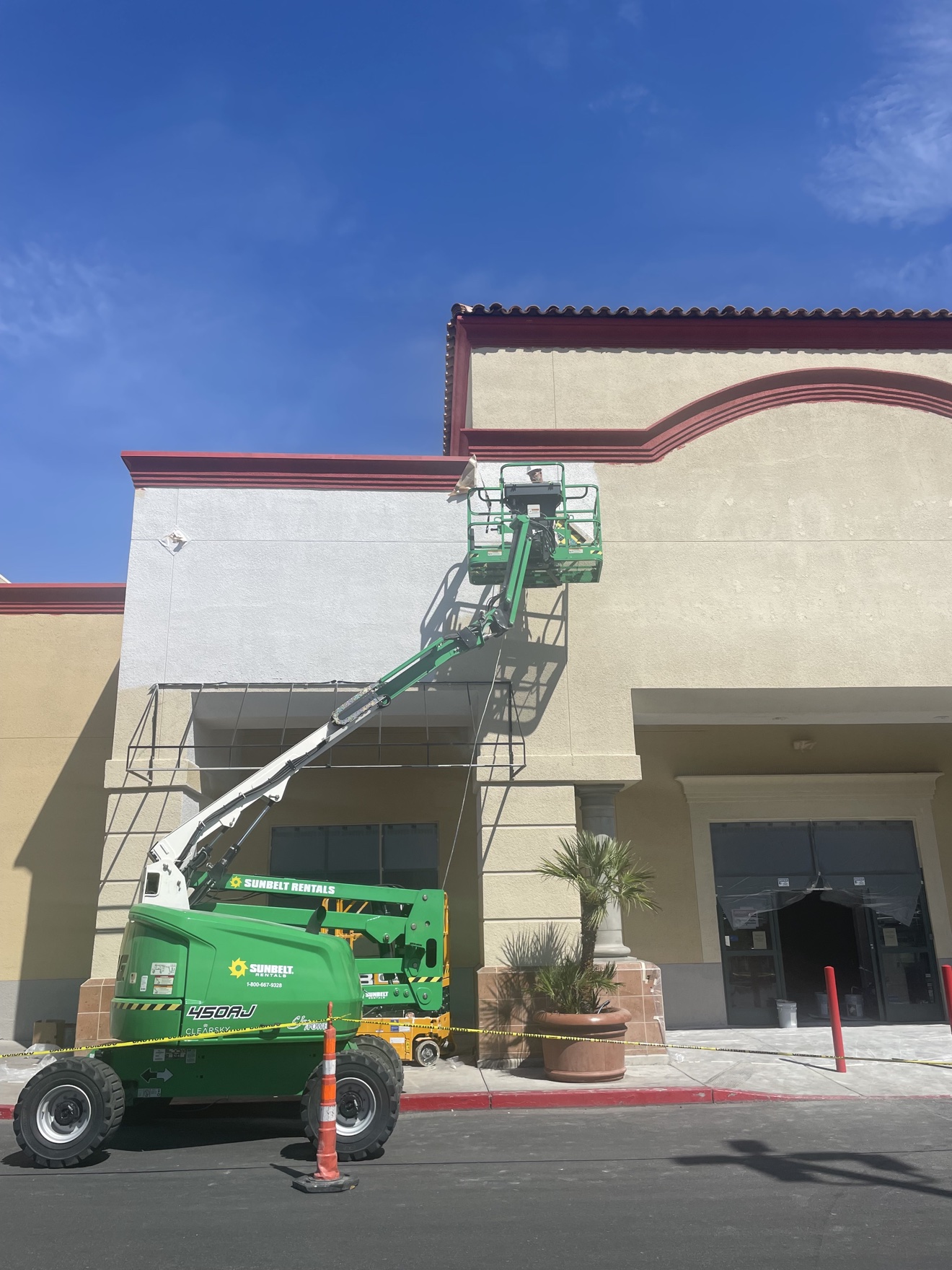 Grocery store build-out