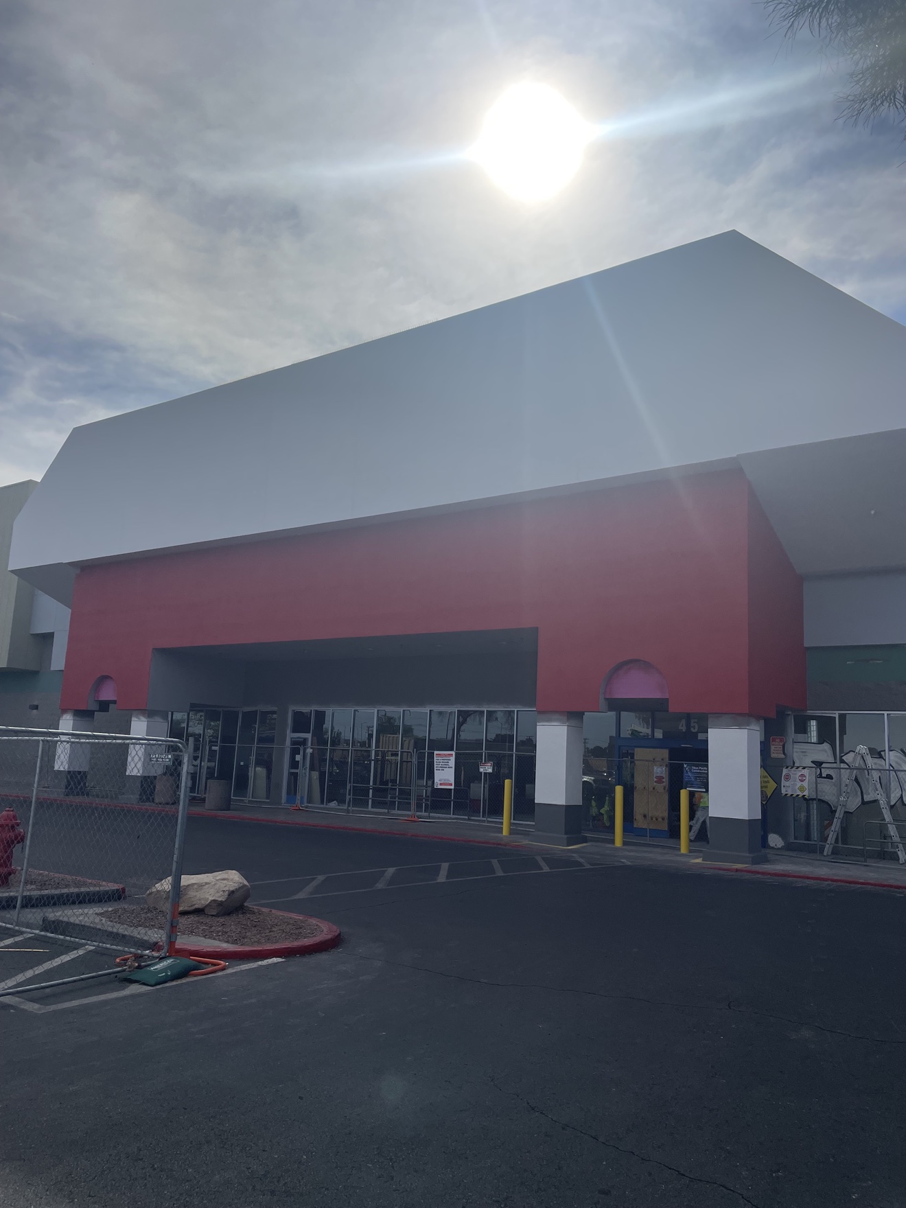Grocery store build-out