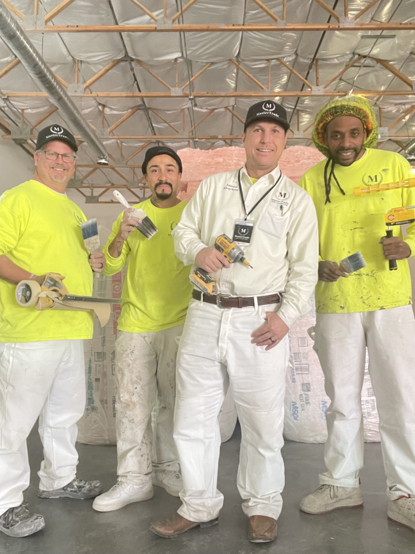 The MasterTrade Painters crew